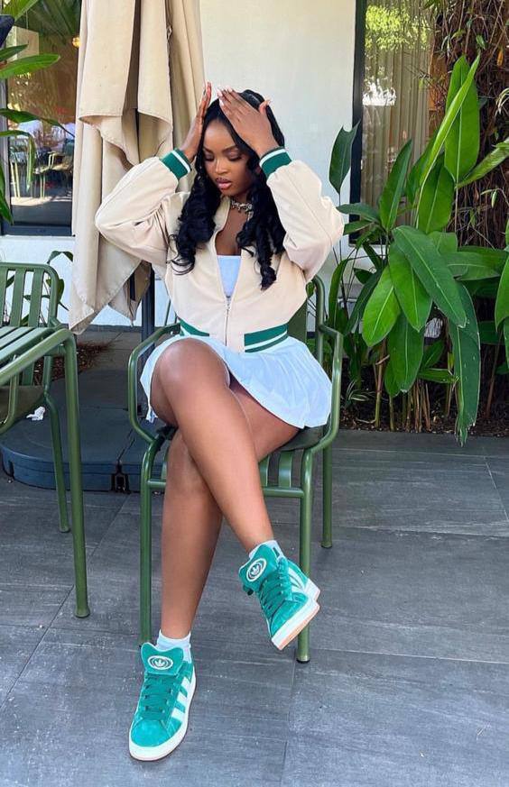 ENSEMBLE JUPE & PULL 💚
